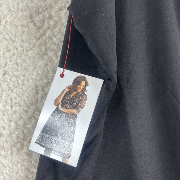 NWT Kiyonna Womens Black Stretch Tank Top PLUS SIZE 5X - Picture 7 of 7